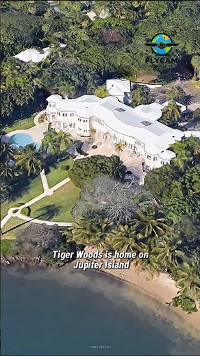 Tiger Woods' House in Jupiter Island, Florida