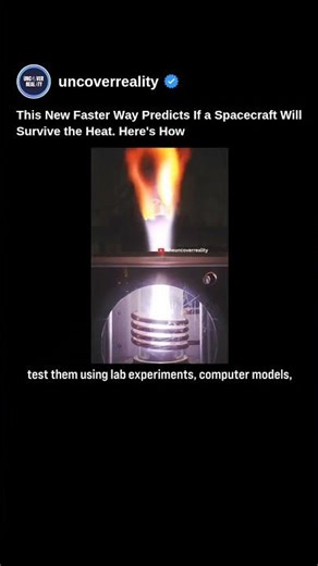 This New Faster Way Predicts If A Spacecraft Will Survive A Heat. Here's How #tech #shorts #rocket