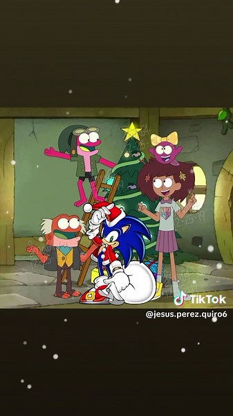Amphibia Meets Sonic X: Christmas Tree Adventure