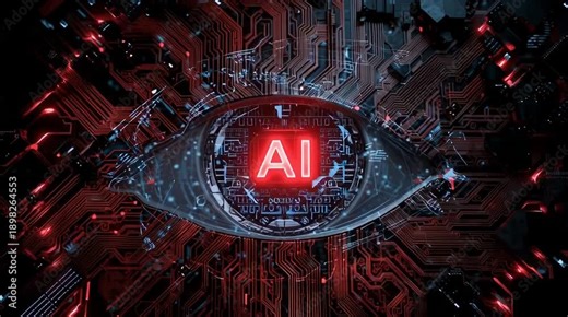 Artificial Intelligence Cyber Eye Interface 1