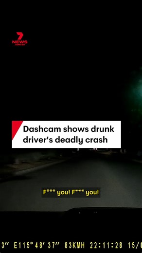A Perth doctor has been jailed for 10 years and six months after killing a young woman in a high-speed crash, with dashcam footage revealing his rant before impact. #crash #dashcam #crime #perth #wapolice | 7NEWS Sydney