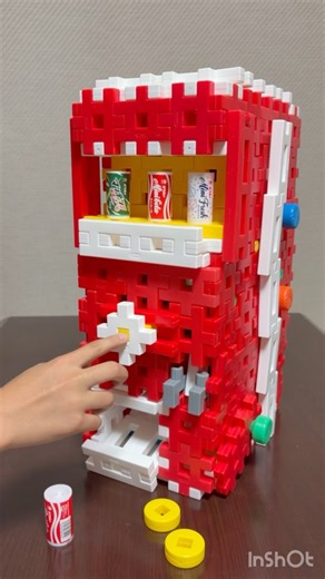 オリオンラムネ自動販売機をつくりたい！ #ニューブロック #自動販売機 #自販機 #vendingmachine