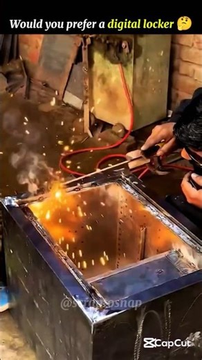 How Digital Safety Lockers Are Made 🔐 #shorts