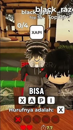 What's That X in Front? 😅[Roblox Indonesia] #brorrr #roblox #funnyroblox