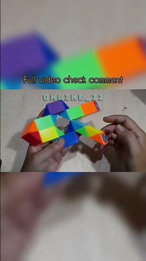 Short Rubik's snake 24 jet ski shape