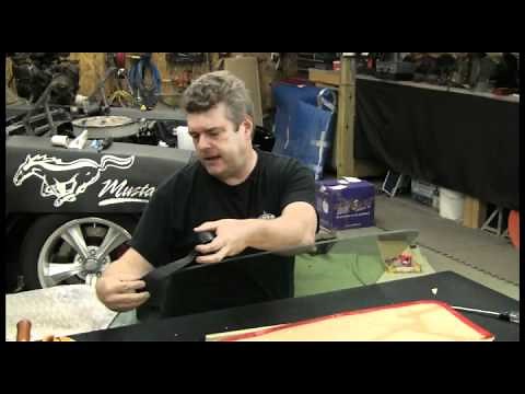 Episode 37 Part 2 of 2 Safely install automotive glass into window channels Autorestomod