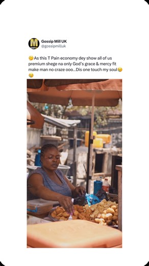 GossipMillNaija on Instagram: "🤔As this T Pain economy dey show all of us premium shege na only God’s grace & mercy fit make man no craze ooo…Dis one touch my soul😢😢 🎥 @afrowilo123 raw talent 👏👏 🎵 ‘9 to 5’ @Krizmoni"