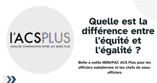 Quelle est la différence entre l’équité et l’égalité?