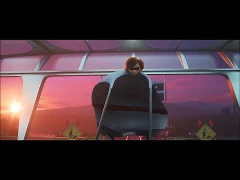 The Incredibles 2 - Elastigirl transforms into Parachute 2