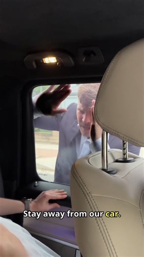 Runaway bride escapes groom! 🤯 She got in the car and got to safety. #surprise #family #viralvideo #foryou #viralshort #viralshorts #shorts #viralpost #viralvideos #viralreels | Nick K
