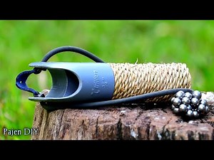 DIY Slingshot - How To Make Simple And Powerful PVC Slingshot