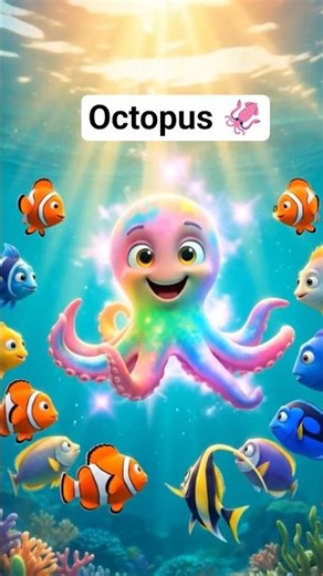 🐙 Octopus Bana Hero! | Bacchon Ki Kahani | Animated Hindi Kahani | #shorts #cartoon #animation