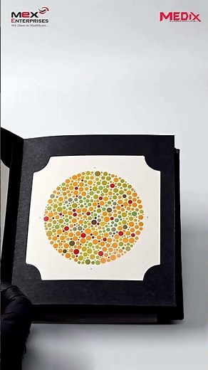 Ishihara Color Vision Test Book- Medix