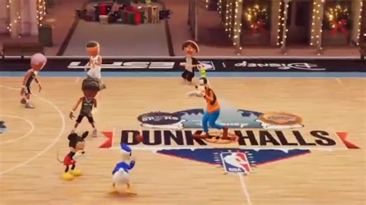 Los personajes de Disney en la NBA: la particular transmisión que sorprendió al mundo