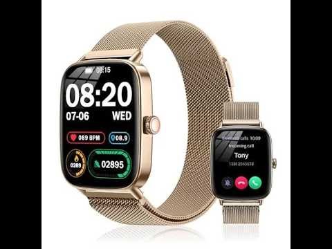V-XUAN Women's Smart Watch With Call Function And 1.85 Inch HD Screen Review - Pros & Cons - Smart