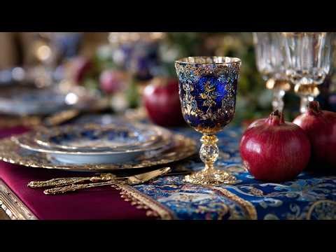 12 Masterpiece Renaissance Fresco Inspired Table Scapes for Opulent Easter Fine Dining