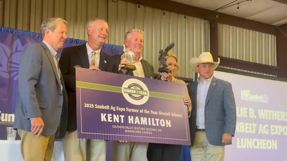 Governor Kemp honors South Georgia farmers in Moultrie at 47th Sunbelt Ag Expo