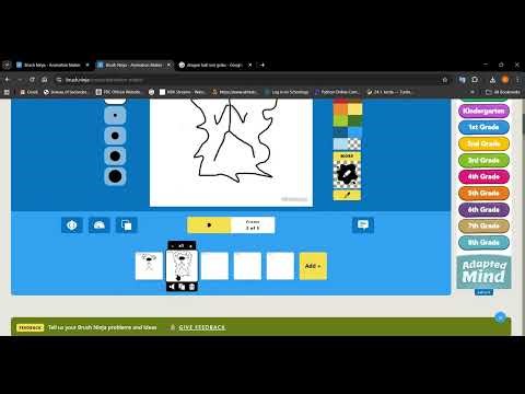 Animation Basics: Creating with Brush Ninja | Making GIF