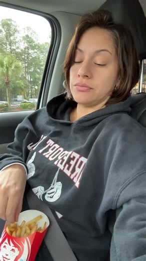 If you ever wondered if dipping your french fries in your frosty still slaps, like the way it did in ninth grade, the answer is yes 😂 @wendys #frenchfries | Lisa Miller