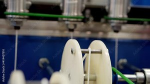 Working element of a production spinning machine.