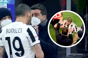Le urla di Bonucci a Mozzillo: “Ti ammazzo!”. Reazione inaccettabile causata da un gesto