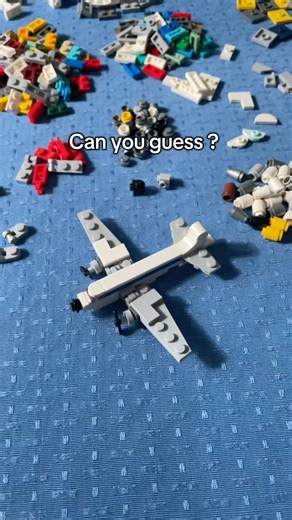 Historical Lego plane built
