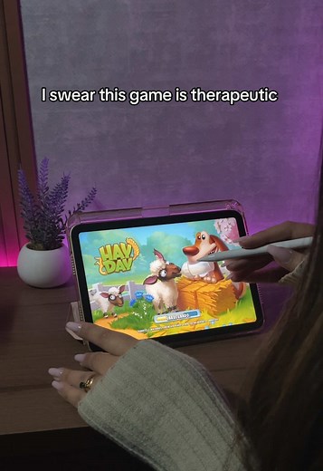 Hay Day farming: peaceful, therapeutic gameplay