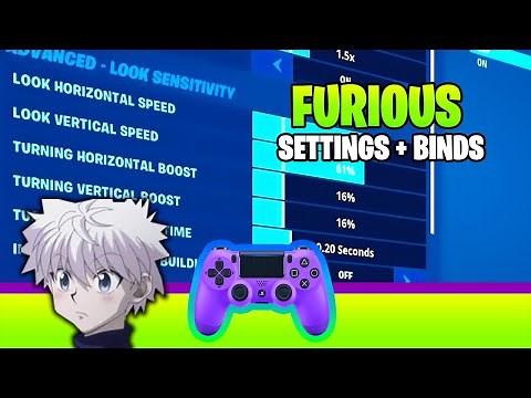 Furious Season 3 Fortnite Settings Binds