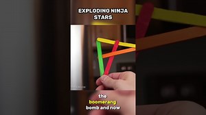 How to Make Ninja Stars That Really Explode