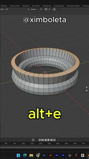 Extrude in Blender 3D The SECRET Technique You Need to Know