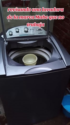 Reparación de lavadora Mabe que no trabaja correctamente
