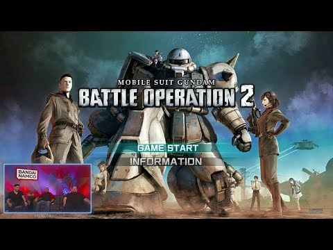 MOBILE SUIT GUNDAM BATTLE OPERATION 2 – STEAM Launch Stream