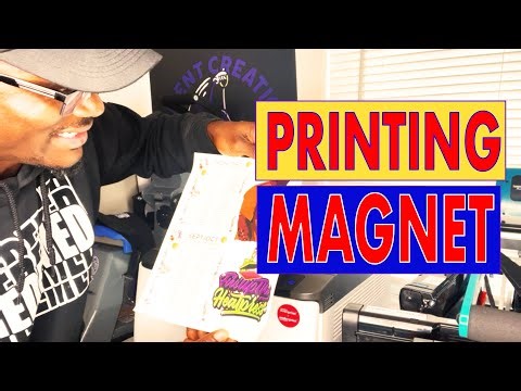 How to print Magnets with your Uninet Icolor 560 printer