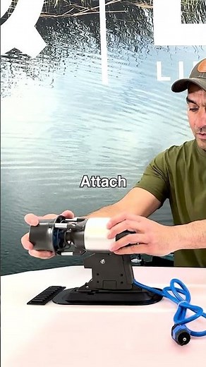 Motorize almost any kayak with the Bixpy K-1 Motor and Peel & Bond Adapter. ⚡🚣‍♂️