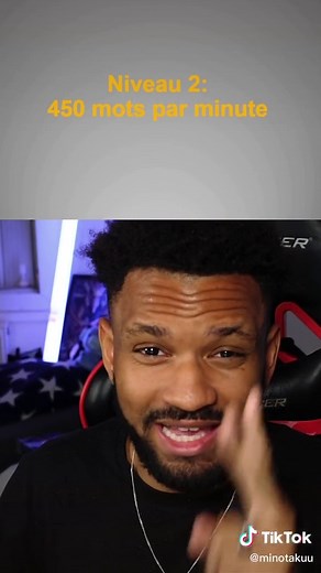 Test de vitesse de lecture en Français