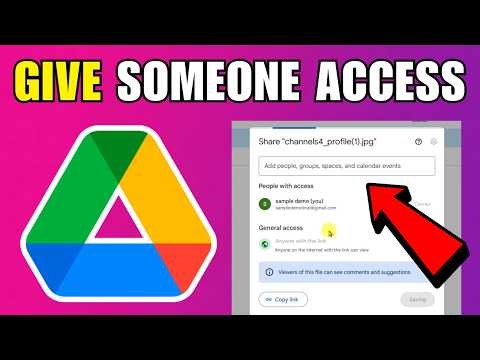 How To Give Someone Access To Google Drive Link (2026) (Complete Guide)