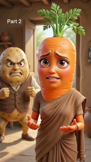 🥔 Angry Potato Dad! 😢 Little Potato Son Makes a Mistake | Emotional AI Family Story
