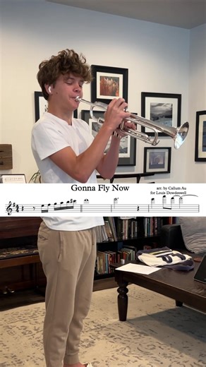 Gonna Fly Now | Levi Farrar #trumpet #leadtrumpet #highnotes #louisdowdeswell