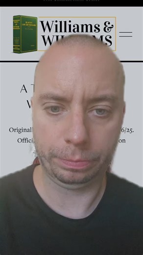 Brandon Joe Williams - One Stupid Fuck on Instagram: "How to never pay taxes again (in 10 minutes!) Please see the treatise at: https://www.williamsandwilliamslawfirm.com/a-treatise-on-the-word-person"
