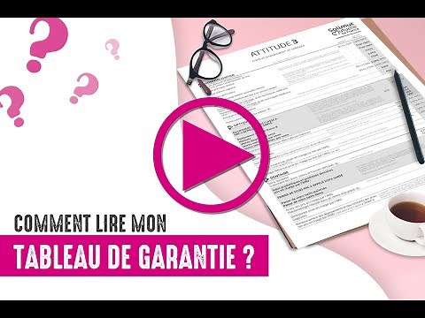 [Tuto] Comprendre son tableau de garantie
