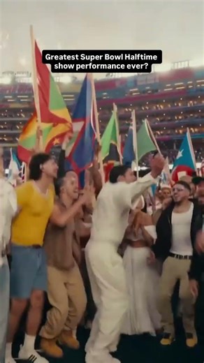 Was this the greatest Super Bowl halftime show performance of all time? 🤯 #nfl #football #streamer