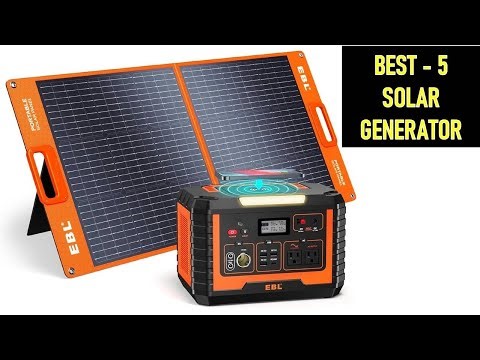 👉Top 5 Best Solar Generators in 2025 | Portable, Home Backup & Camping Picks Ranked