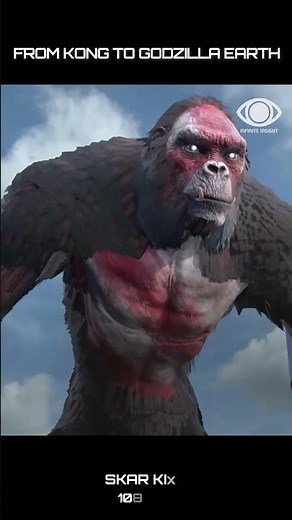 Godzilla & Kong Monsters Size Comparison | 3d Animation Comparison #godzilla #3dcomparison