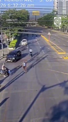 Banggaan ng 2 motorsiklo sa Cebu City | via Annie Perez