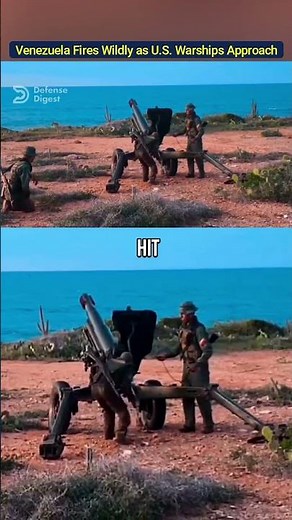 Venezuela Fires Wildly as U S Warships Approach!