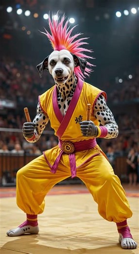 This Dog's Martial Arts Skills Are Insanely Good 🥋🐕 #dogshorts #wow