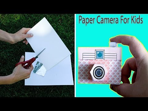 How To Make A Paper Camera For Kids | Camera With Cardboard | Paper Crafts | NK Crafts