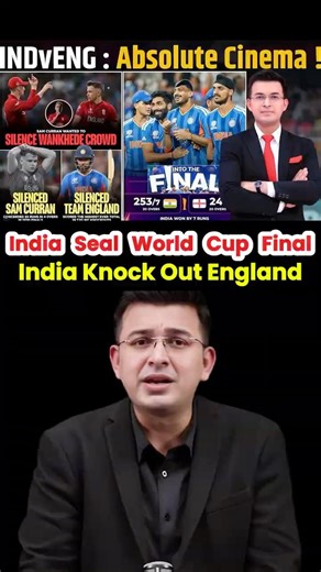 IND vs ENG Semi-Final: India Hold Nerve, England Crashed Out.. #t20worldcup #pakistan