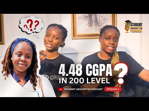 Inside the Life of a Physiotherapy Student | 200 Level With 4.48 CGPA | Student Unscripted Podcast