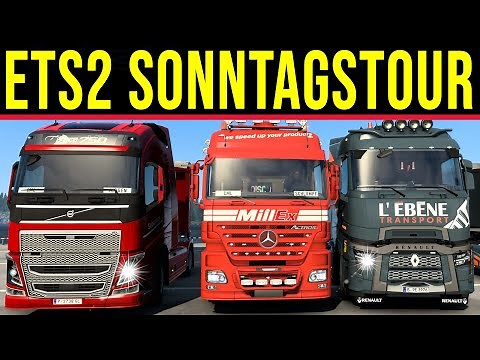 ETS2 1.46 SCS MULTIPLAYER - CML CONVOY I SonntagsTour 🔴 LIVE [2250] EURO TRUCK SIMULATOR 2